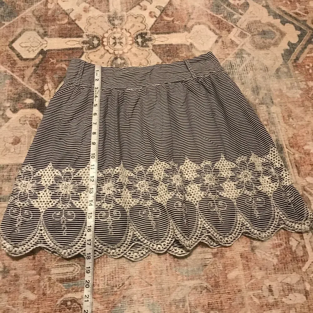 Speak 2Me striped skirt size 5